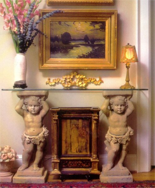 Bacchus Console Table Base Set